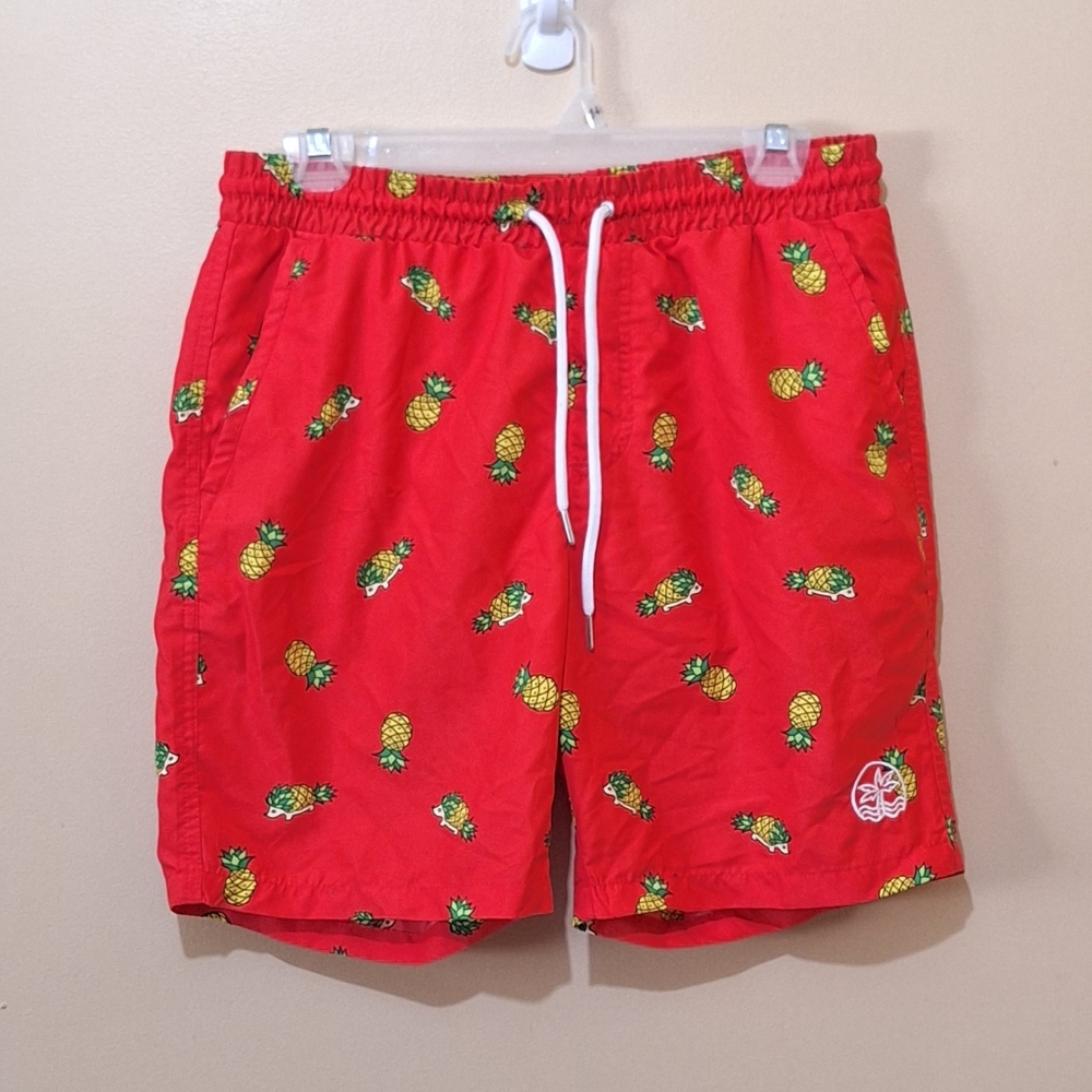 360 Surf Hedgehog Pineapple Swim Shorts